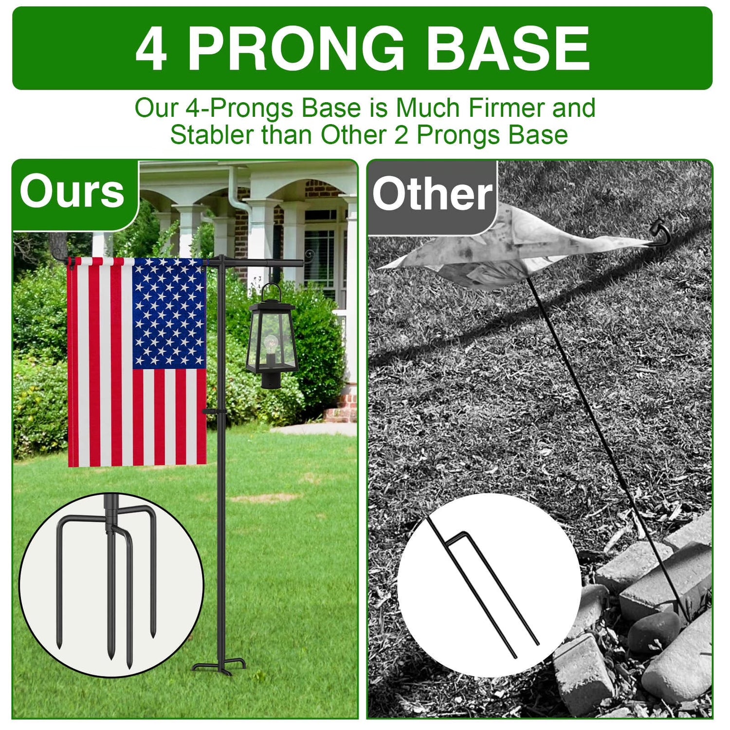 Garden Flags And Bases