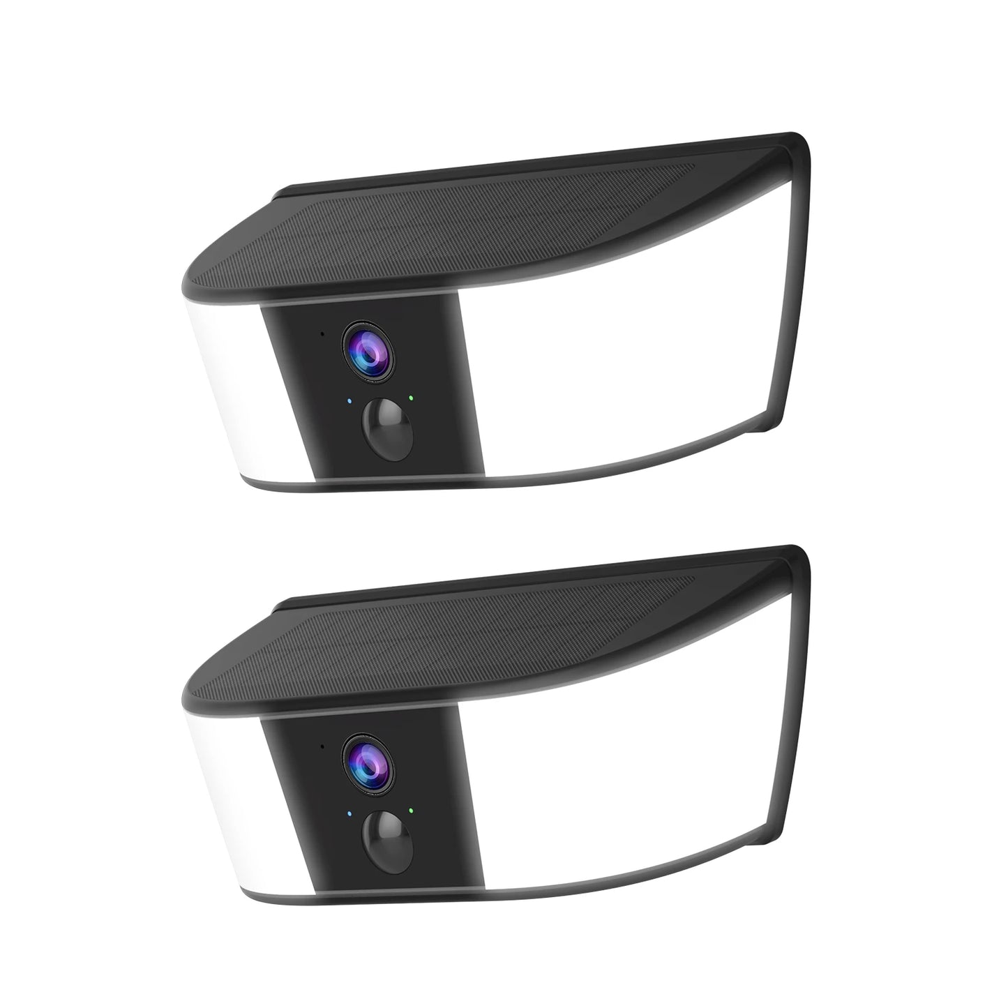 2K Solar Camera Wall Light 2.4G Outdoor WIFI Camera Home Protection Security Camera Battery Cam Color Night Vision Local Alarm