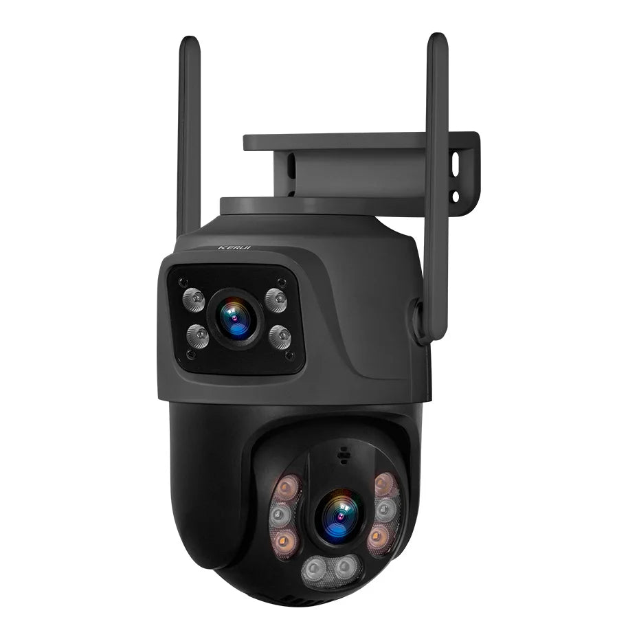 6MP HD WiFi IP Camera Outdoor Wireless Dual Lens PTZ Camera Onvif Home Security Surveillance CCTV Video Human Detect ICSEE APP
