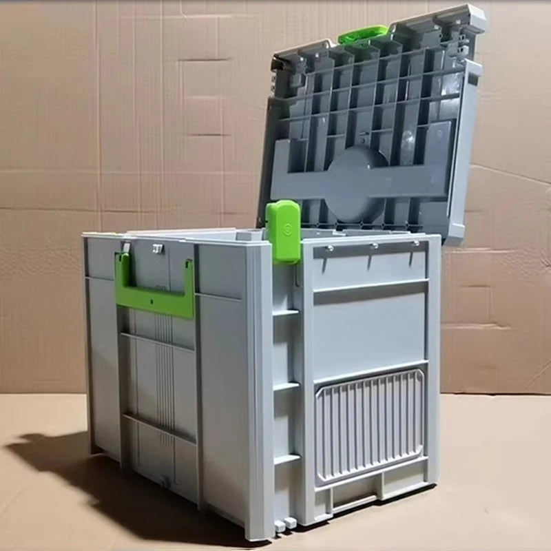 Large Capacity Toolbox Multifunctional Hardware Accessories Storage Boxes Household Tools Organizer Box Stackable Storage Boxes